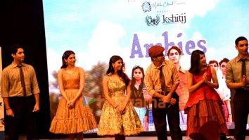 Photos: Suhana Khan, Khushi Kapoor, Agastya Nanda and the rest of The Archies team attend Kshitij college fest in Mumbai