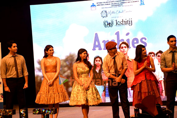 Photos: Suhana Khan, Khushi Kapoor, Agastya Nanda and the rest of The Archies team attend Kshitij college fest in Mumbai Photos: Suhana Khan, Khushi Kapoor, Agastya Nanda and the rest of The Archies team attend Kshitij college fest in Mumbai