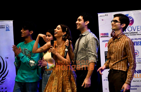 photos suhana khan khushi kapoor agastya nanda and the rest of the archies team attend kshitij college fest in mumbai 7