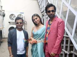 Photos: Tara Sutaria, Abhishek Banerjee and Rajpal Yadav snapped promoting their film Apurva