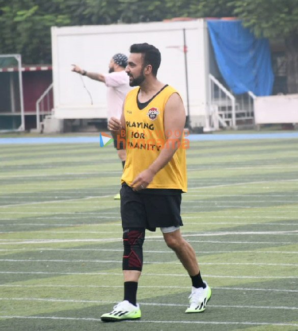 photos tiger shroff babil khan and others snapped during a football match 2