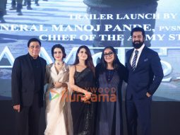 Photos: Vicky Kaushal, Fatima Sana Shaikh and others attend the trailer launch of their film Sam Bahadur