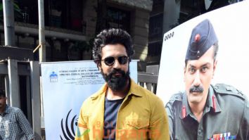 Photos: Vicky Kaushal snapped during Sam Bahadur promotions