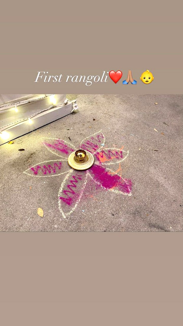 Priyanka Chopra Jonas shares photo of her daughter Malti’s first rangoli and it is adorable