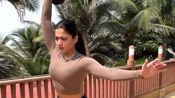 Rashmika Mandanna inspires through her hardcore workout routine