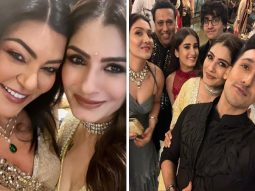 Raveena Tandon shares photos with Sushmita Sen, Govinda and others as she celebrates Diwali with daughter Rasha