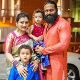 Rishab Shetty embraces the spirit of Diwali with family, see pics