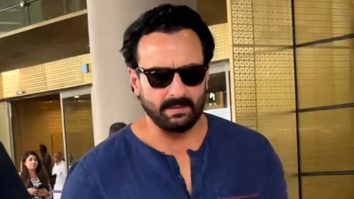 Saif Ali Khan gets clicked by paps at the airport