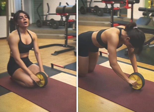Samantha Ruth Prabhu gives a sneak peek into her intense Friday Fitness session