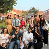 Suhana Khan, Agastya Nanda, Khushi Kapoor and team The Archies perform 'Va Va Voom' in colleges in New Delhi, watch