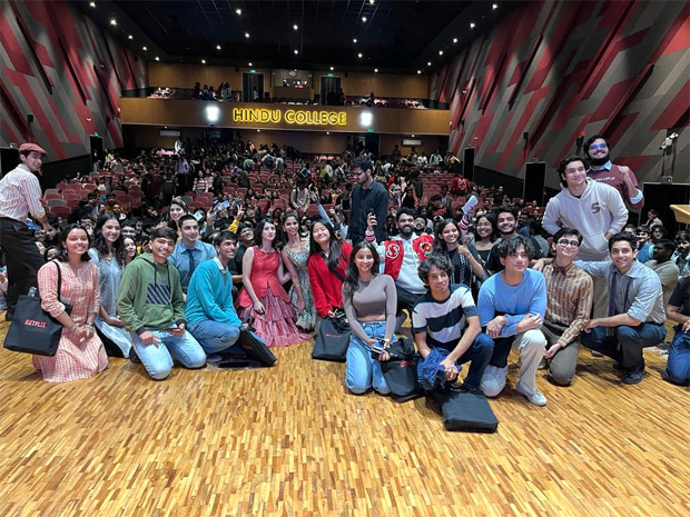 Suhana Khan, Agastya Nanda, Khushi Kapoor and team The Archies perform 'Va Va Voom' in colleges in New Delhi, watch Suhana Khan, Agastya Nanda, Khushi Kapoor and team The Archies perform 'Va Va Voom' in colleges in New Delhi, watch