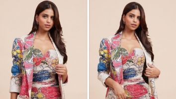 Suhana Khan proves that she is a certified stunner in a mini dress with matching blazer