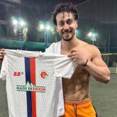 Tiger Shroff roots for Sikkim football team; see pic