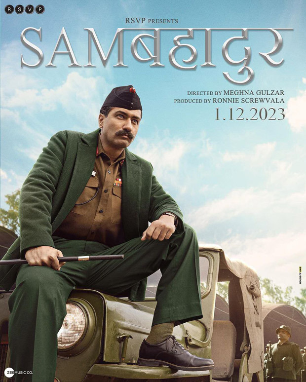 Vicky Kaushal unveils new poster of Sam Bahadur one month ahead of the film's release, see photo 