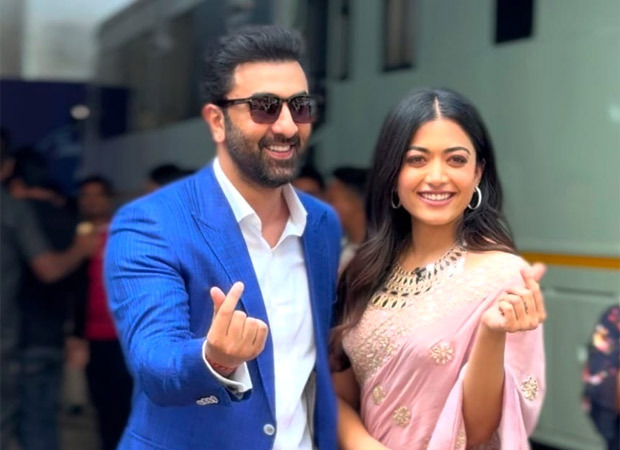 Watch: Rashmika Mandanna adorably teaches Telugu to Ranbir Kapoor as they get spotted for Animal promotions