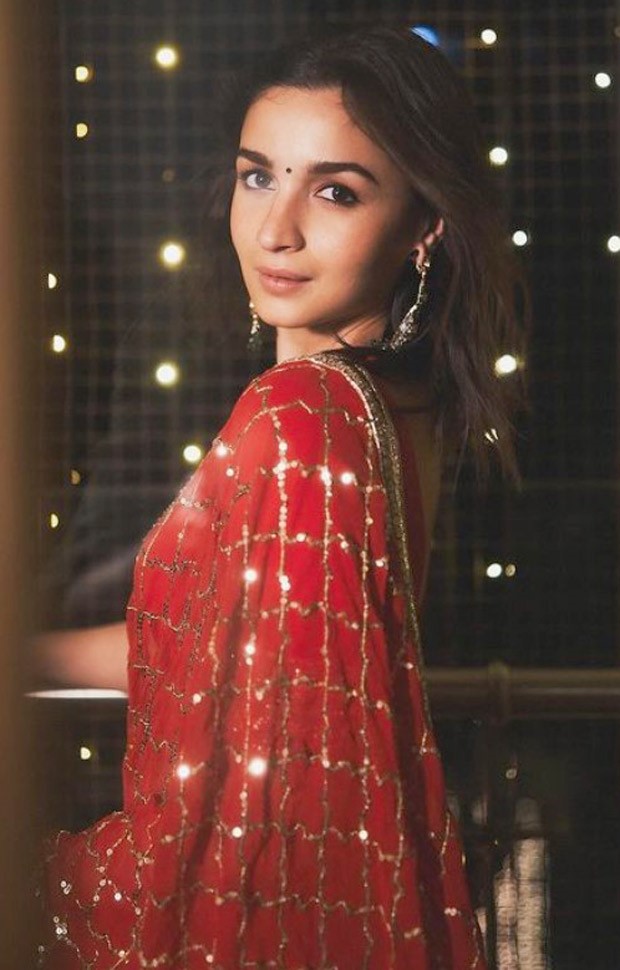 Alia Bhatt sets the Diwali night on fire in a ravishing red lehenga at Kareena Kapoor's star-studded bash