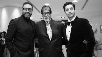 Amitabh Bachchan bestows the title of “Rizz” upon Agastya Nanda and Abhishek; see pic