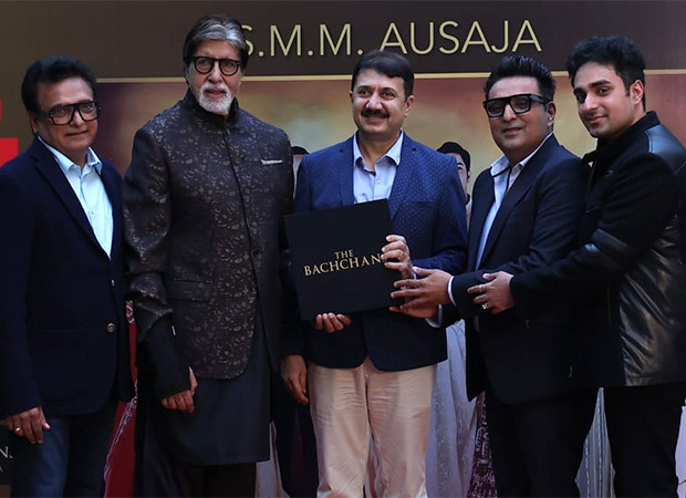 Amitabh Bachchan applauds SMM Ausaja’s cinematic dedication in ‘The Bachchans: A Saga of Excellence’ book launch