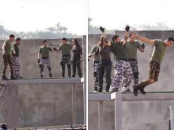 Akshay Kumar, Arshad Warsi, Disha Patani and Welcome To The Jungle team kick off the shoot with a stunt, watch video