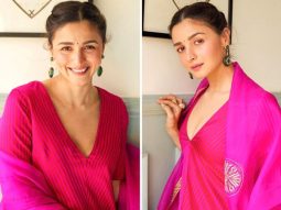 Alia Bhatt steals the spotlight in a pretty pink kurta at her friend’s mehendi ceremony, radiating elegance and joy