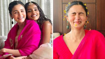 Alia Bhatt stuns in pink salwar suit as the perfect bridesmaid for her close friend; see pics