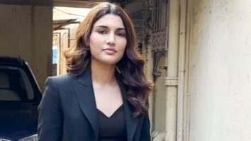 Alizeh Agnihotri sizzles in black as she strikes a pose for paps