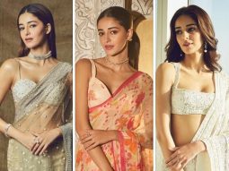 Ananya Panday’s iconic looks make her the perfect choice for inspiration on ‘World Saree Day’