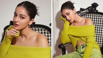 Ananya Panday redefines casual chic at Kho Gaye Hum Kahan trailer launch, donning a vibrant green crop top paired with cool baggy jeans
