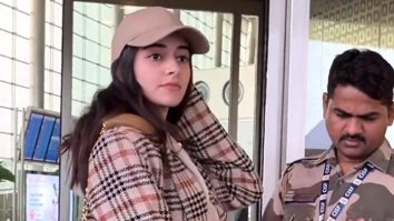 Ananya Panday’s comfy casual airport look is a vibe!