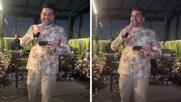 Arbaaz Khan croons Dabangg song for bride Sshura; shares heartwarming wedding moment