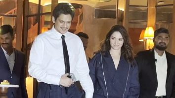 Aww so cute! Tamannaah Bhatia wears Vijay Varma’s blazer