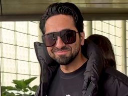 Ayushmann Khurrana gets clicked at the airport with wife Tahira Kashyap & kids