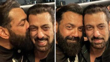 Bobby Deol plants a kiss on Salman Khan on his birthday: “Mamu, I love you”