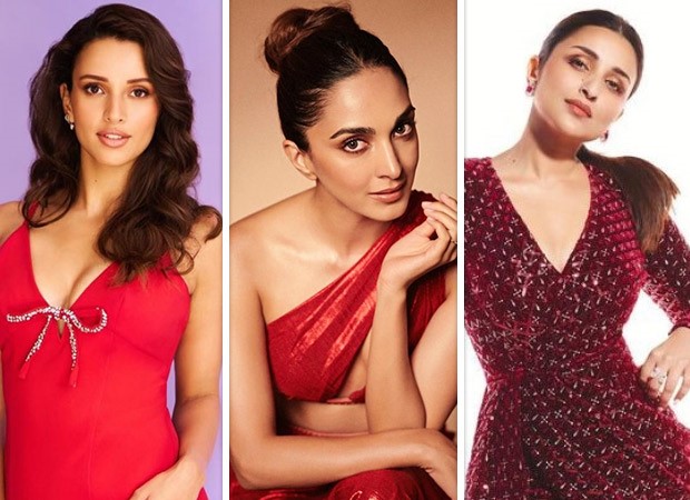 Redefining Festive Elegance: Drawing Inspiration from Triptii Dimri, Akansha Ranjan Kapoor, & Pooja Hegde for a Perfect Red Christmas Look