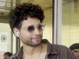 Cute! Siddhant Chaturvedi rocks the curly hair at the airport