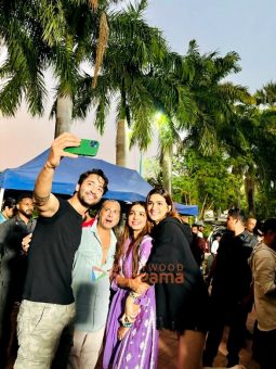 On The Sets Of The Movie Do Patti