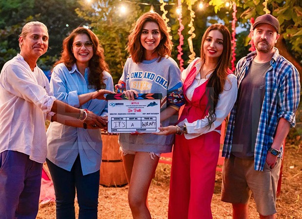 It's a wrap! Kriti Sanon and Kajol starrer Do Patti concludes filming
