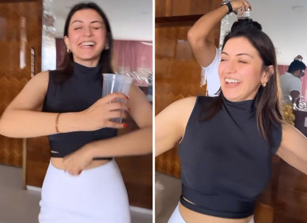 Hansika Motwani channels Bobby Deol vibes in fun family dance video; watch