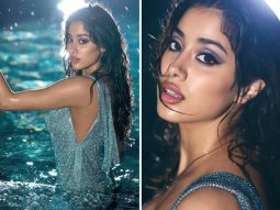 Janhvi Kapoor sets fire to water in her backless silver gown