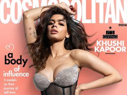 Khushi Kapoor exudes sensational charm in first ever cover shoot for Cosmopolitan India in rhinestone tube corset with sheer skirt worth Rs. 45,620