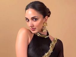 Kiara Advani steals our hearts in this elegant black saree
