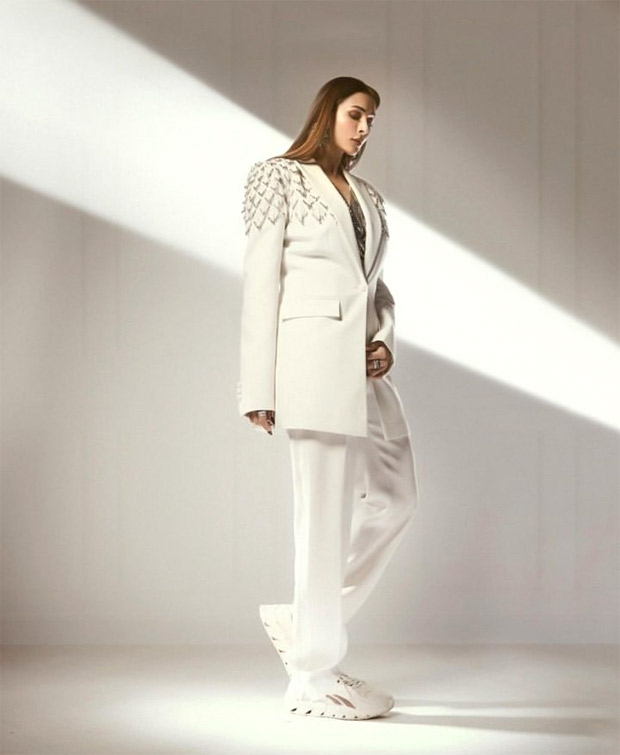 Malaika Arora proves white is always right in white chic pantsuit Malaika Arora proves white is always right in white chic pantsuit