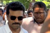 Paps capture a glimpse of Ram Charan as he shines in white