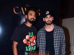 Photos: Ahan Shetty and KL Rahul snapped at Los Cavos in Bandra