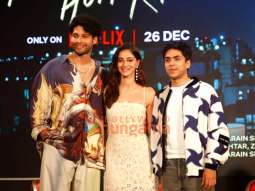 Photos: Ananya Panday, Siddhant Chaturvedi, Adarsh Gourav and others attend the trailer and audio launch of their film Kho Gaye Hum Kahan