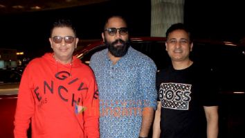 Photos: Bhushan Kumar, Sandeep Reddy Vanga and Shiv Chanana snapped at the airport