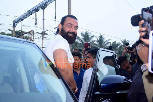 photos bobby deol snapped at gaiety galaxy cinemas to check audiences reaction on animal 2