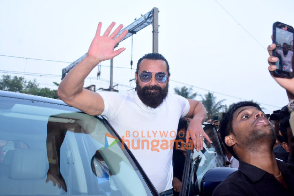 Photos: Bobby Deol snapped at Gaiety Galaxy cinemas to check audience’s reaction on Animal