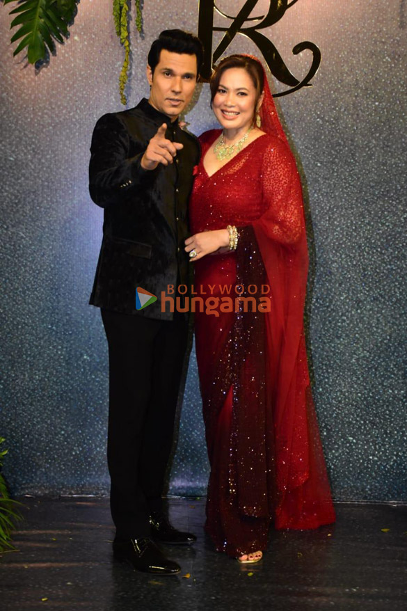 photos celebs attend randeep hooda and lin laishrams wedding reception 6