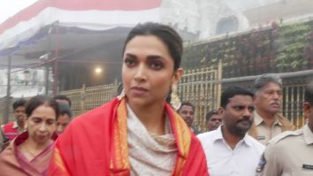 Photos: Deepika Padukone visits Tirupati temple to seek blessings